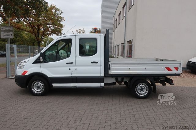 Pick-up skåpbil FORD Transit Pritsche DoKa 1. Hand / Klima / FN: 129