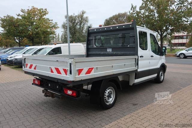 Pick-up skåpbil FORD Transit Pritsche DoKa 1. Hand / Klima / FN: 129
