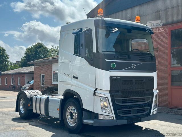 Standartinis vilkikas VOLVO FH500 Flachdach Kipphydraulik Alufelgen ACC