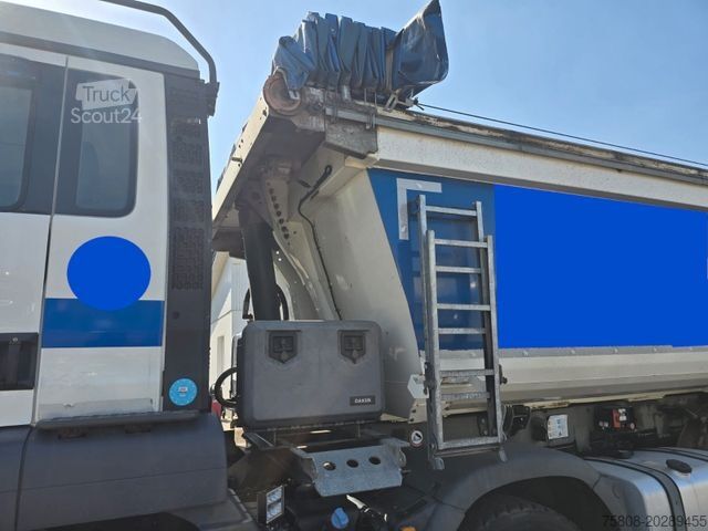 Самосвал MAN TGS 35.420 8x4BB Muldenkipper Schmitz Stahl