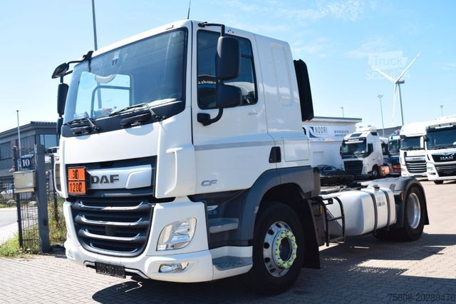 Nákladné vozidlo na nebezpečné materiály DAF CF450 ADR FL/AT/EXII/EXIII PTO ACC Alufelgen