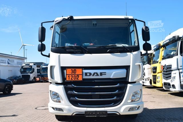 Nákladné vozidlo na nebezpečné materiály DAF CF450 ADR FL/AT/EXII/EXIII PTO ACC Alufelgen