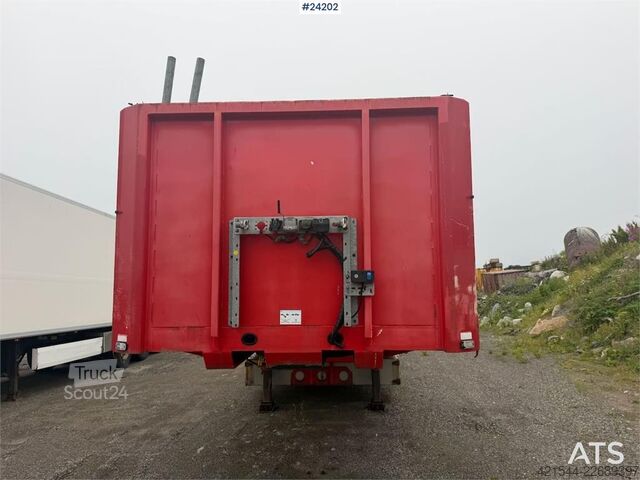  Bodex 4 axle machine trailer w/ hydraulic drive bridges
