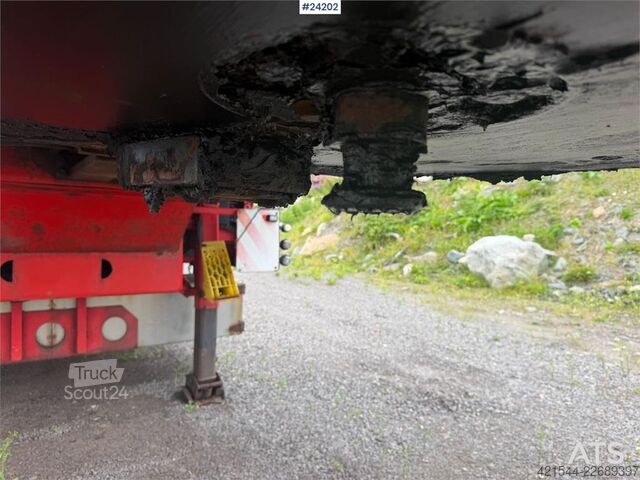  Bodex 4 axle machine trailer w/ hydraulic drive bridges