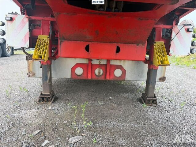  Bodex 4 axle machine trailer w/ hydraulic drive bridges