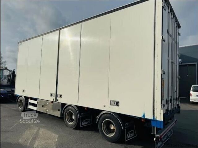 Ekeri Caixa Reboque – Abertura Total Lateral em Ambos os Lados Ekeri Box Trailer – Full Side Opening on Both Sides