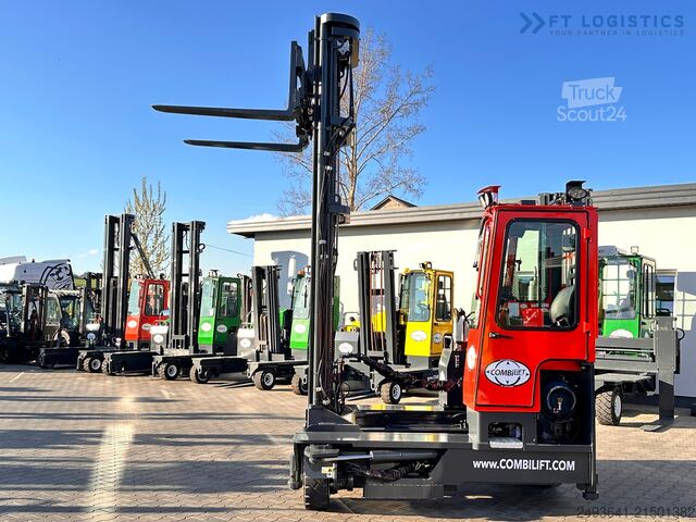 Cărucior cu stivuitor cu 4 căi Combilift C4000 / TRIPLEX / 9300MM / GAS / TOP1