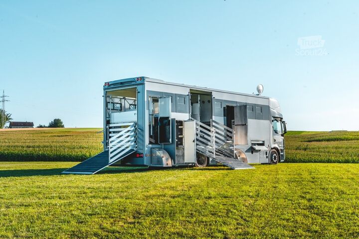 Veewagen MAN Pferdetransporter TGM 15.250 Automatik 4-5 Pferde