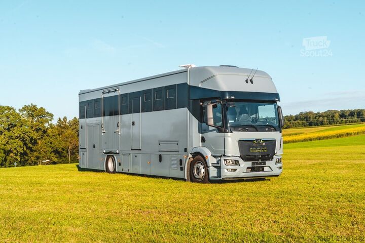Veewagen MAN Pferdetransporter TGM 15.250 Automatik 4-5 Pferde