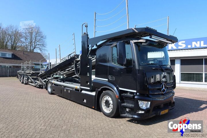 Araba taşıyıcı panelvan Mercedes-Benz Actros 1840 4x2 Groenewold auto-transporter, 9 ...