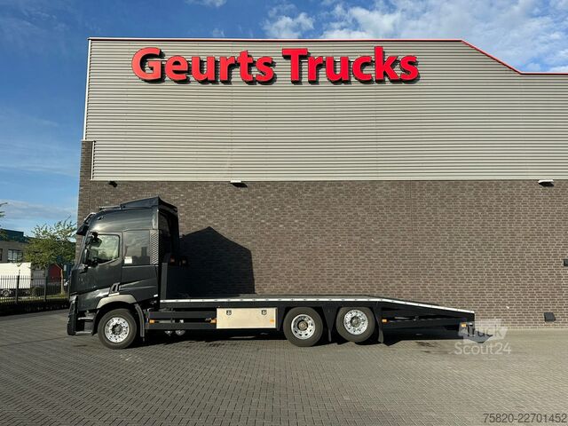 Autotransporter varevogn Renault T440 6X2 OPRIJWAGEN/MACHINERYTRANSPORTER/MACHIN...
