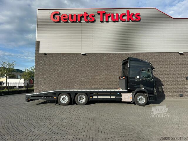 Autotransporter varevogn Renault T440 6X2 OPRIJWAGEN/MACHINERYTRANSPORTER/MACHIN...