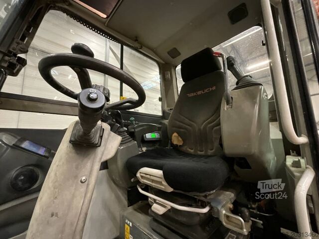 Gravemaskine på hjul Takeuchi TB 295 W powertilt