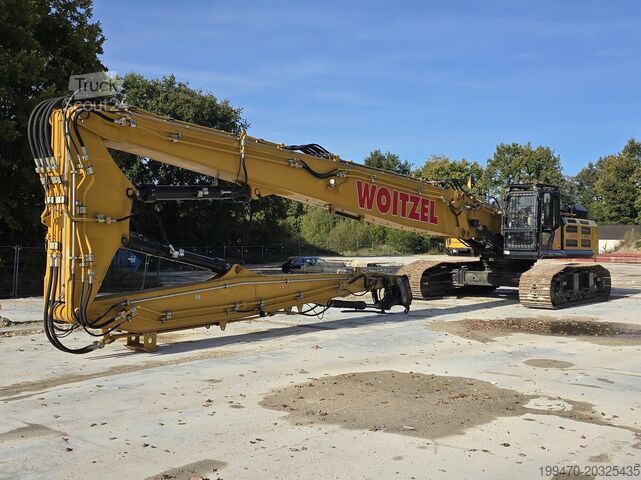 Экскаватор для сноса зданий Sany SY500H with long front demolition rig