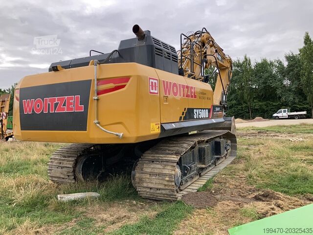Экскаватор для сноса зданий Sany SY500H with long front demolition rig