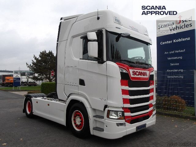 Standardní tahač Scania S 500 NA - HIGHLINE - ACC - 2x TANKs