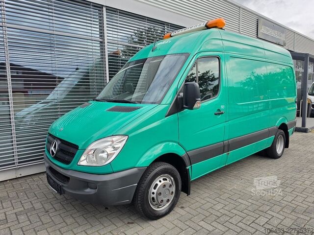 Vacuümtankwagen MERCEDES-BENZ Sprinter 518 V 6 Kanalreiniger Speck Kolbenpumpe