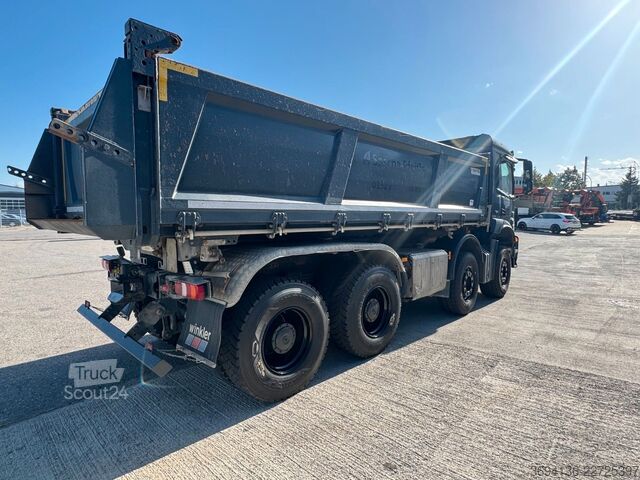 Camion-benne tricar MERCEDES-BENZ Arocs 3246K 8x4 Dautel 3.S.Kipper Bordmatik Anhä