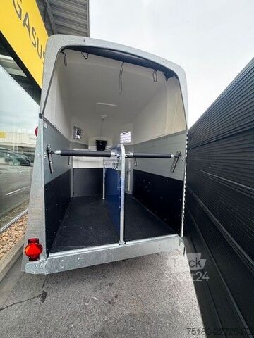 Przyczepa do transportu koni HUMBAUR XANTHOS Aero NEU 2 Pferdehänger ALU SK DS 2,4t