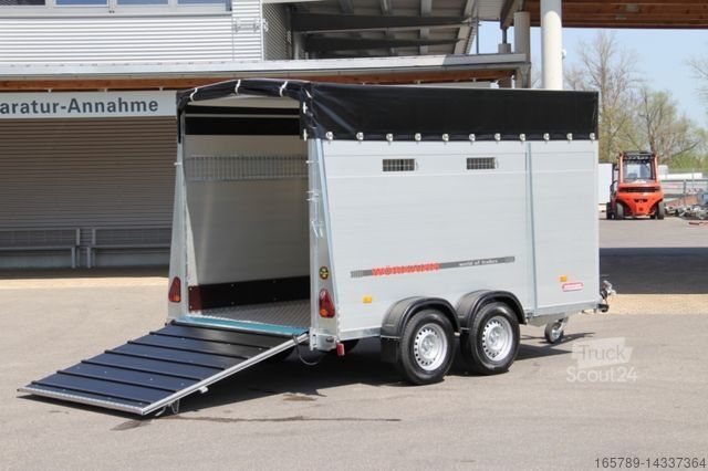 At taşıma römorku WOERMANN Agroliner 3035/170 Alu Stumpf