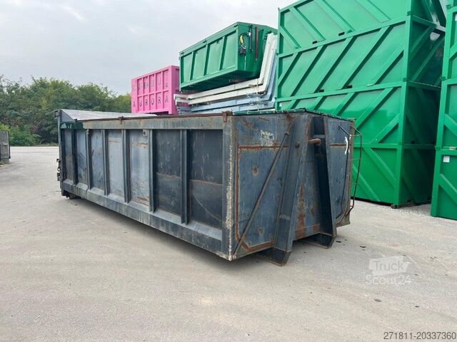 Roll-off container CONTAINER SCARRABILE USATO CON COPERCHIO