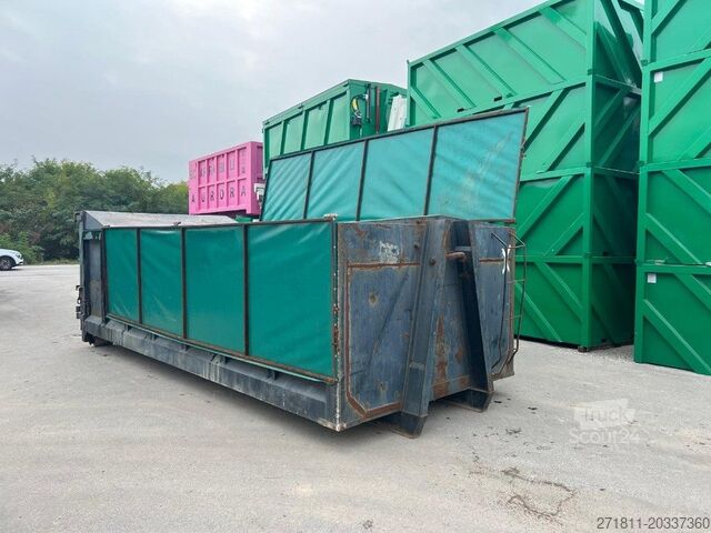 Roll-off container CONTAINER SCARRABILE USATO CON COPERCHIO