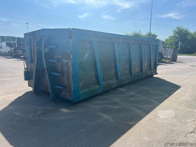 Roll-off container CONTAINER SCARRABILE USATO CON COPERCHIO