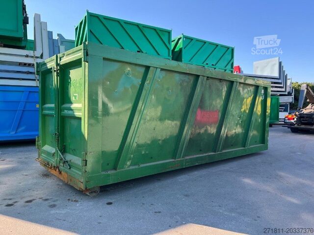 Контейнер с крюковым захватом  CONTAINER SCARRABILE USATO A CIELO APERTO