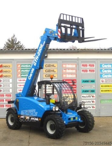 Caricatore telescopico GENIE TEREX GTH 2506 II 4x4x4 6m/2.5t.