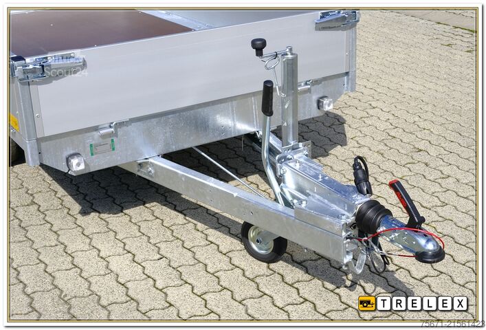 PKW-Anhänger Eduard AZ 2615 Allzweck-Hochlader mit Rampen