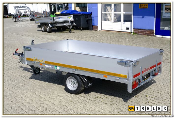 PKW-Anhänger Eduard AZ 2615 Allzweck-Hochlader mit Rampen