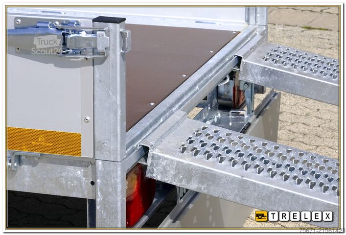 PKW-Anhänger Eduard AZ 2615 Allzweck-Hochlader mit Rampen