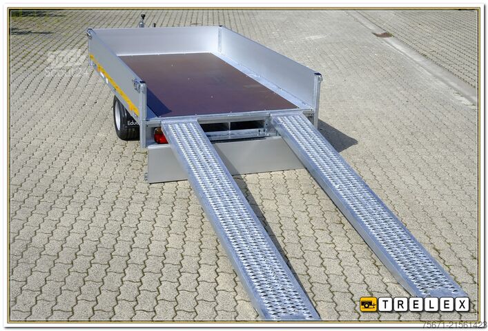 PKW-Anhänger Eduard AZ 2615 Allzweck-Hochlader mit Rampen