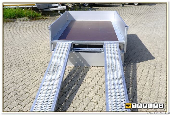 PKW-Anhänger Eduard AZ 2615 Allzweck-Hochlader mit Rampen