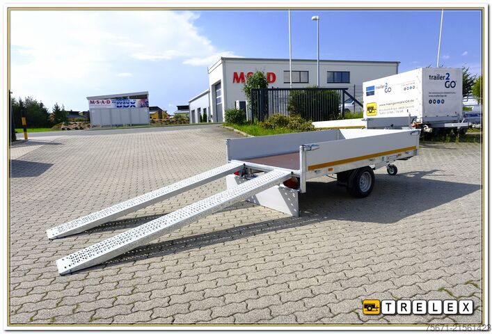 PKW-Anhänger Eduard AZ 2615 Allzweck-Hochlader mit Rampen