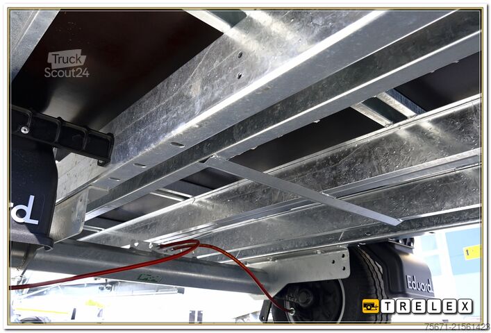 PKW-Anhänger Eduard AZ 2615 Allzweck-Hochlader mit Rampen