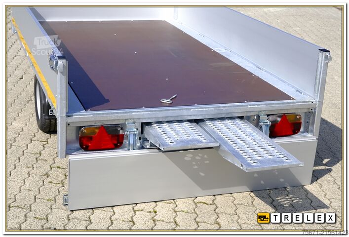 PKW-Anhänger Eduard AZ 2615 Allzweck-Hochlader mit Rampen