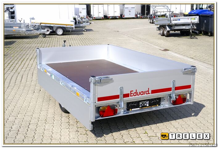 PKW-Anhänger Eduard AZ 2615 Allzweck-Hochlader mit Rampen