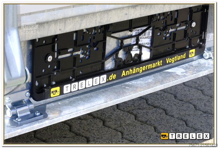 PKW-Anhänger Eduard AZ 2615 Allzweck-Hochlader mit Rampen