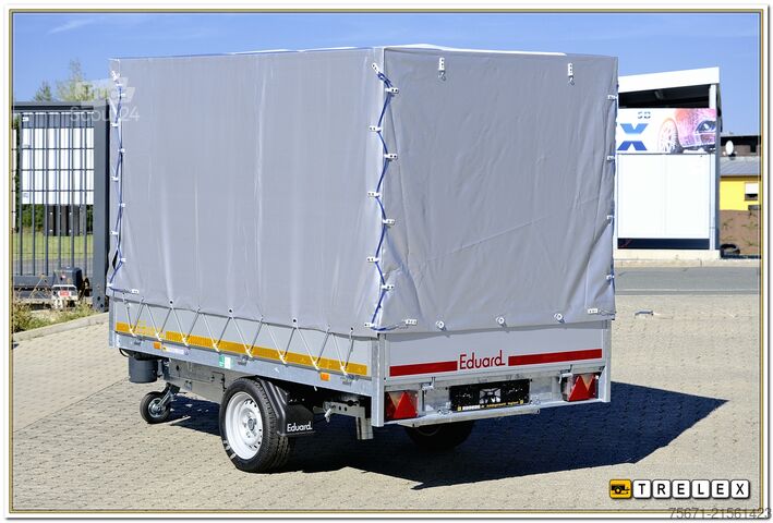 PKW-Anhänger Eduard AZ 2615 Allzweck-Hochlader mit Rampen