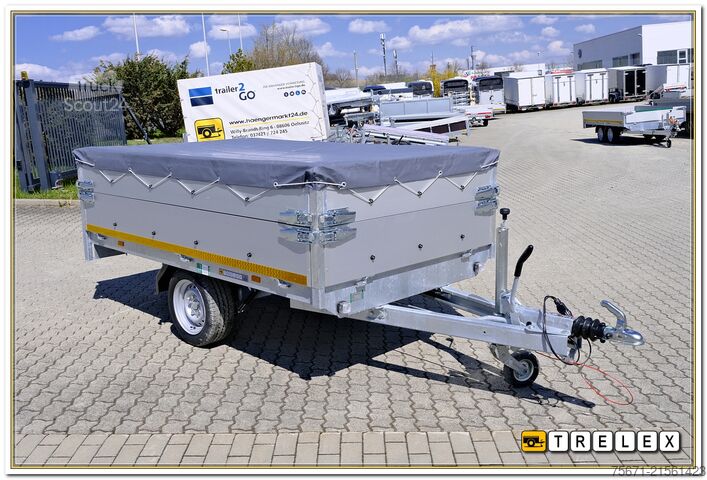 PKW-Anhänger Eduard AZ 2615 Allzweck-Hochlader mit Rampen