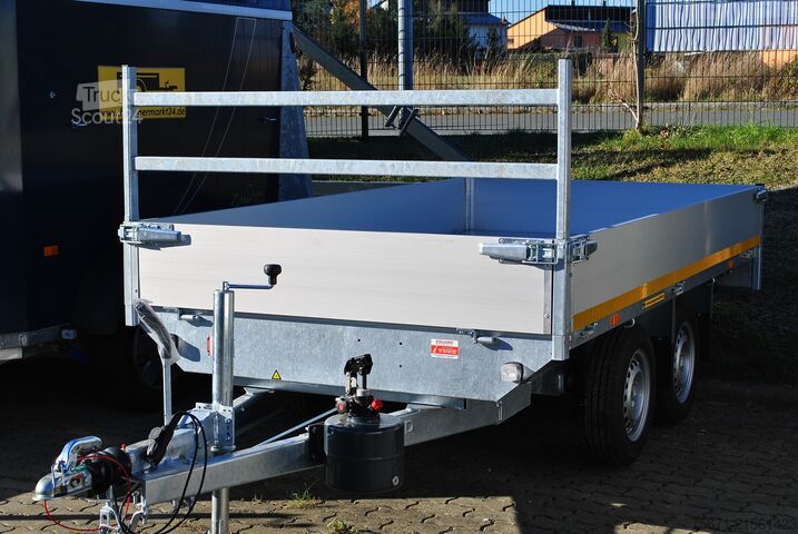 PKW-Anhänger Eduard AZ 2615 Allzweck-Hochlader mit Rampen