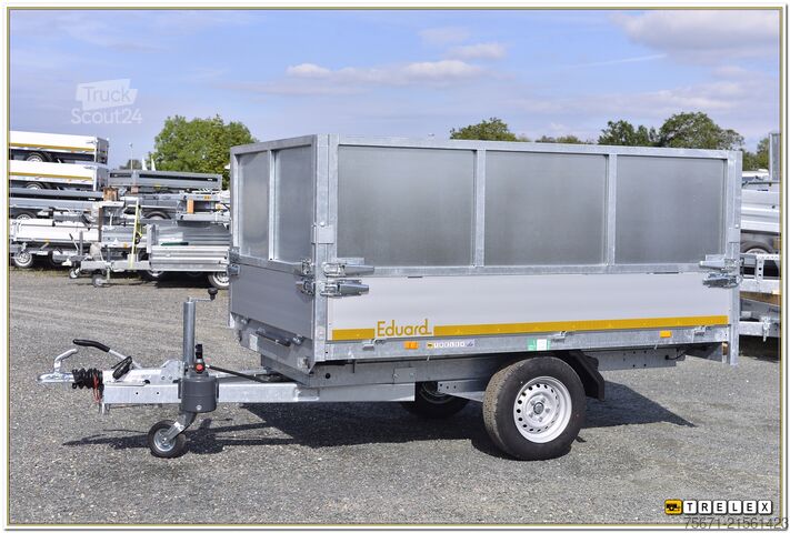PKW-Anhänger Eduard AZ 2615 Allzweck-Hochlader mit Rampen