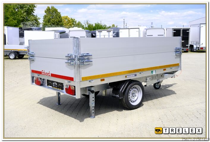 PKW-Anhänger Eduard AZ 2615 Allzweck-Hochlader mit Rampen