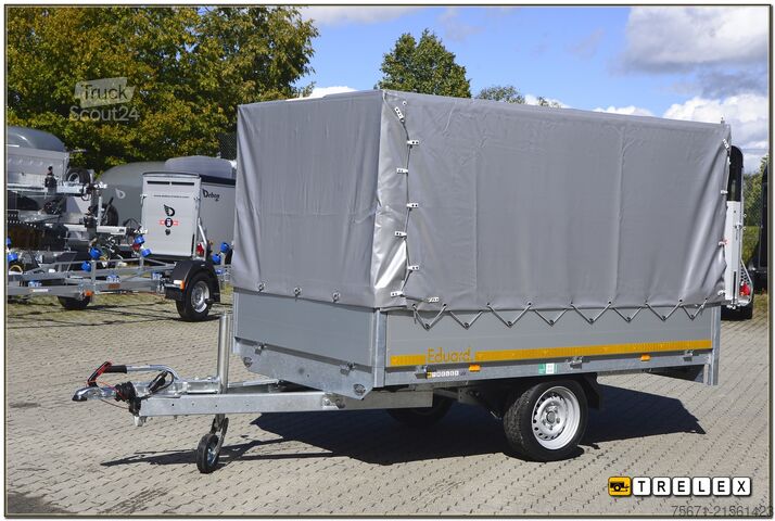 PKW-Anhänger Eduard AZ 2615 Allzweck-Hochlader mit Rampen