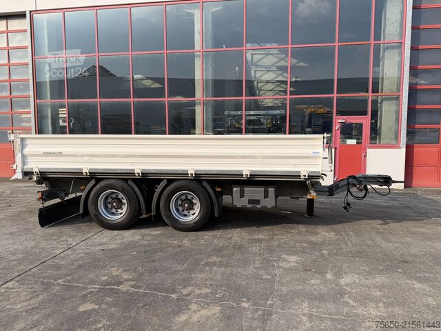 Dreiseitenkipper Anhänger  TK  14 t Tandemkipper- Tieflader