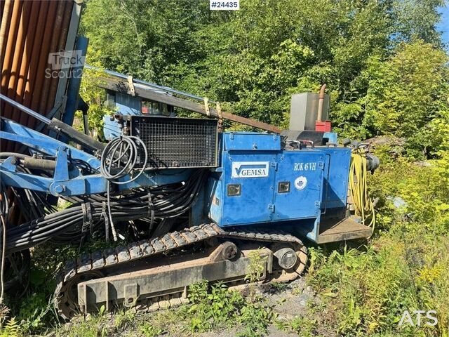 Zemný vŕtací stroj Gemsa Gemrok 45 Drilling Rig