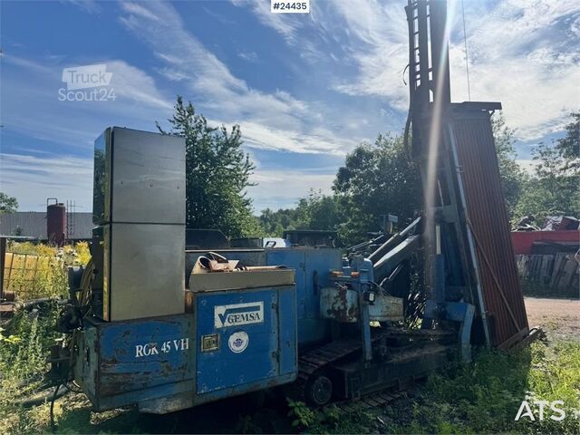 Zemný vŕtací stroj Gemsa Gemrok 45 Drilling Rig