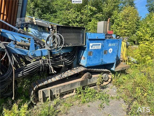 Zemný vŕtací stroj Gemsa Gemrok 45 Drilling Rig