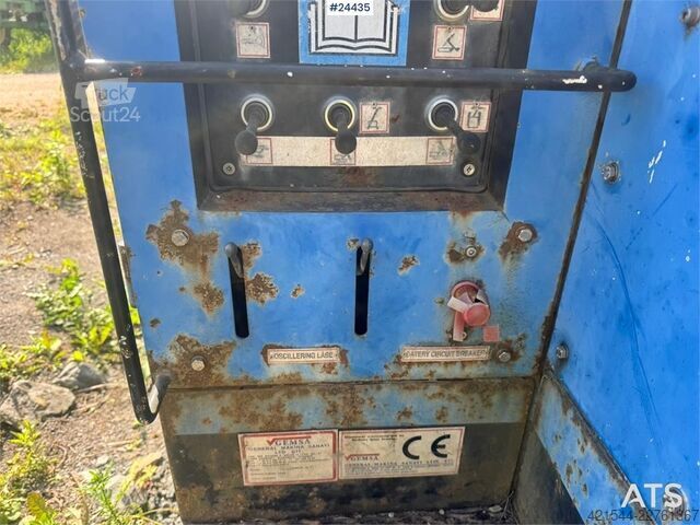 Zemný vŕtací stroj Gemsa Gemrok 45 Drilling Rig